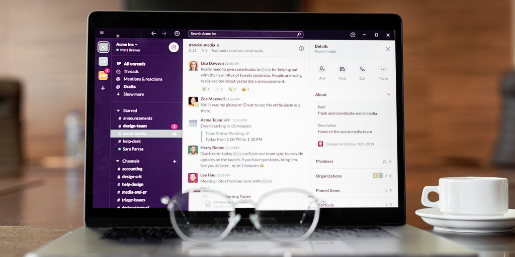 Image depicting a hiring manager, sourcing talent via online communities.