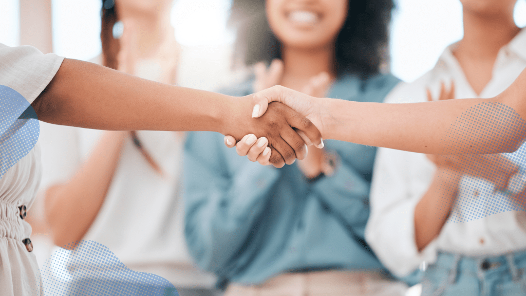 Image showing team collaboration and community